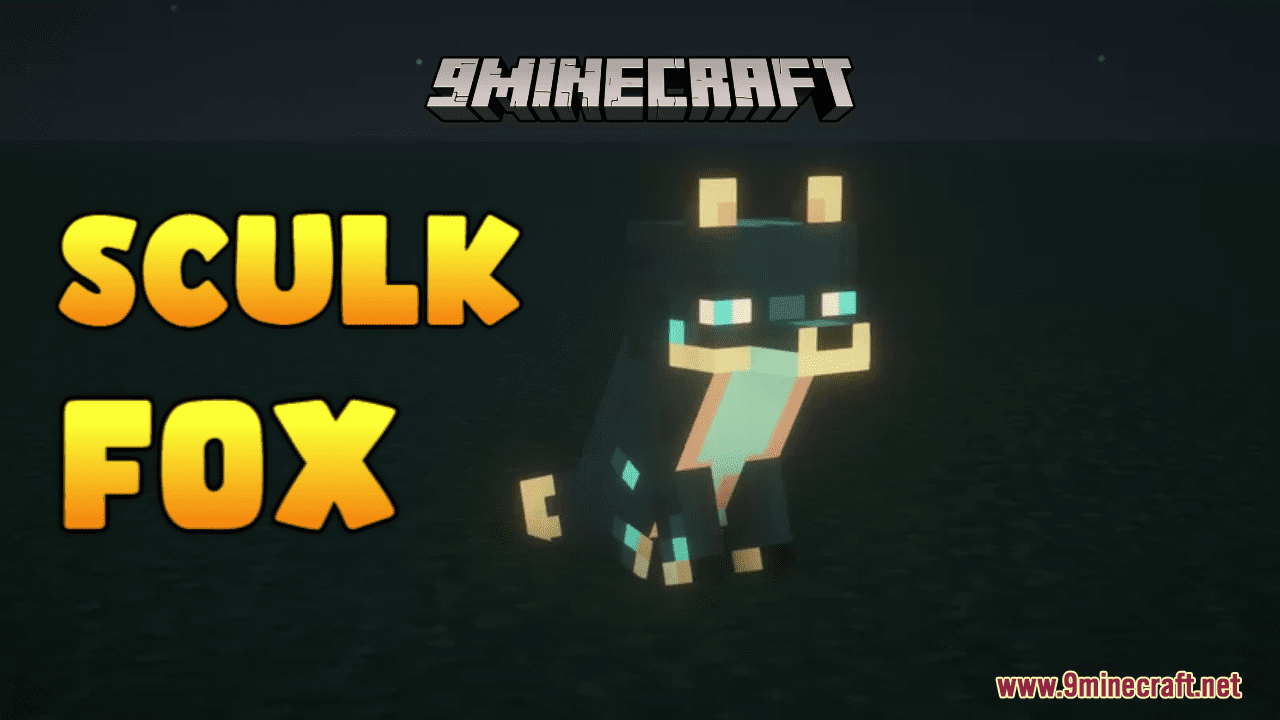 Sculk Fox Resource Pack (1.20.6, 1.20.1) - Texture Pack 1