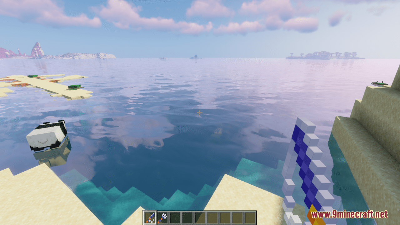 Seabird Trident & Fishing Rod Resource Pack (1.20.6, 1.20.1) - Texture Pack 6