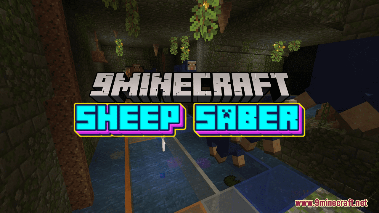 Sheep Saber Map (1.21.1, 1.20.1) - Beat Saber But With Sheeps! 1