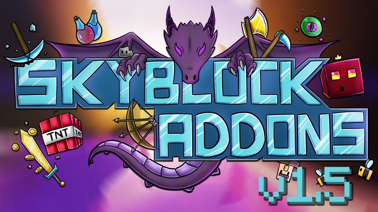 Skyblock Addons Mod (1.8.9) - Useful Features for Skyblock 1