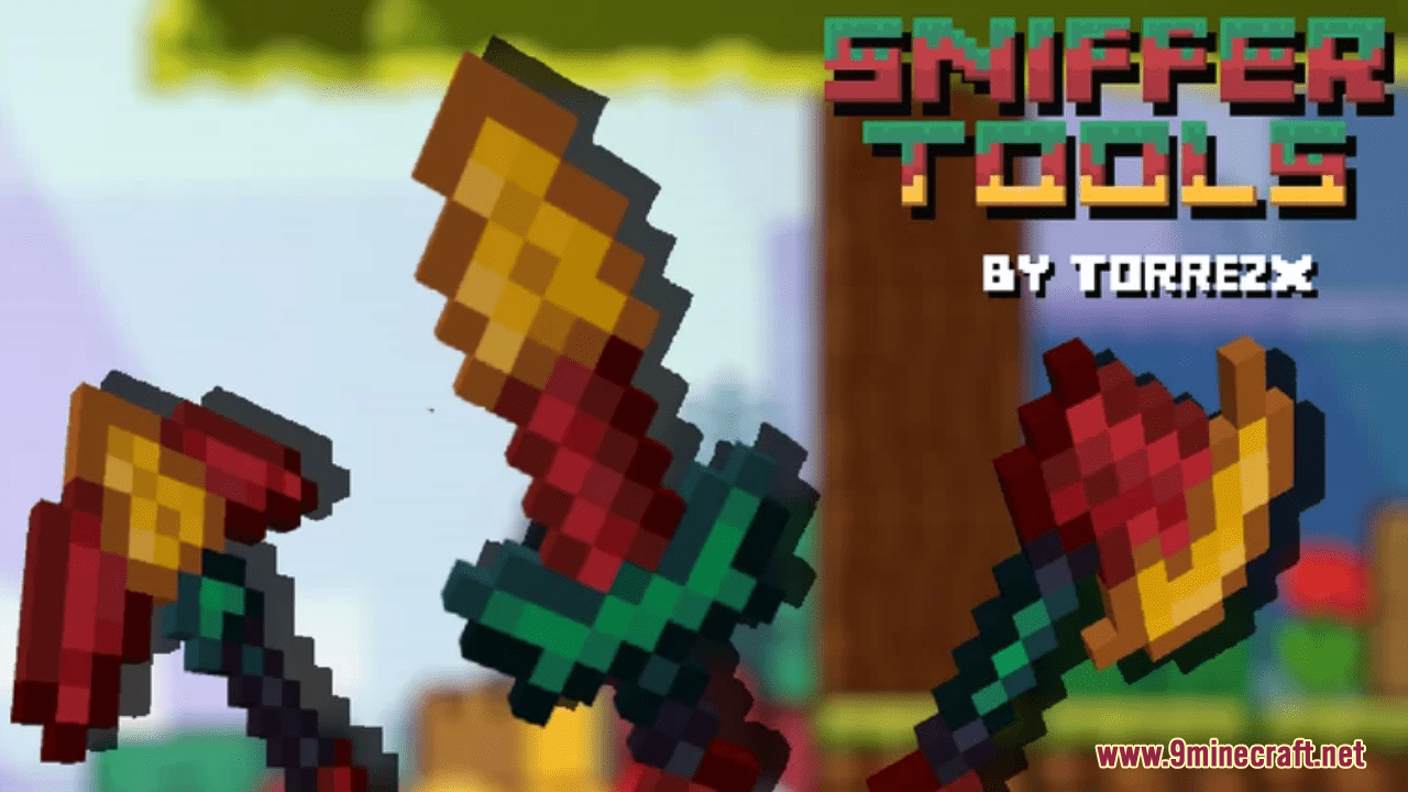 Sniffer Tools Resource Pack (1.20.6, 1.20.1) - Texture Pack 1