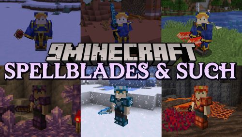 Spellblades and Such Mod (1.20.1, 1.19.2) – Magical Claymores, Magic Orbs Thumbnail