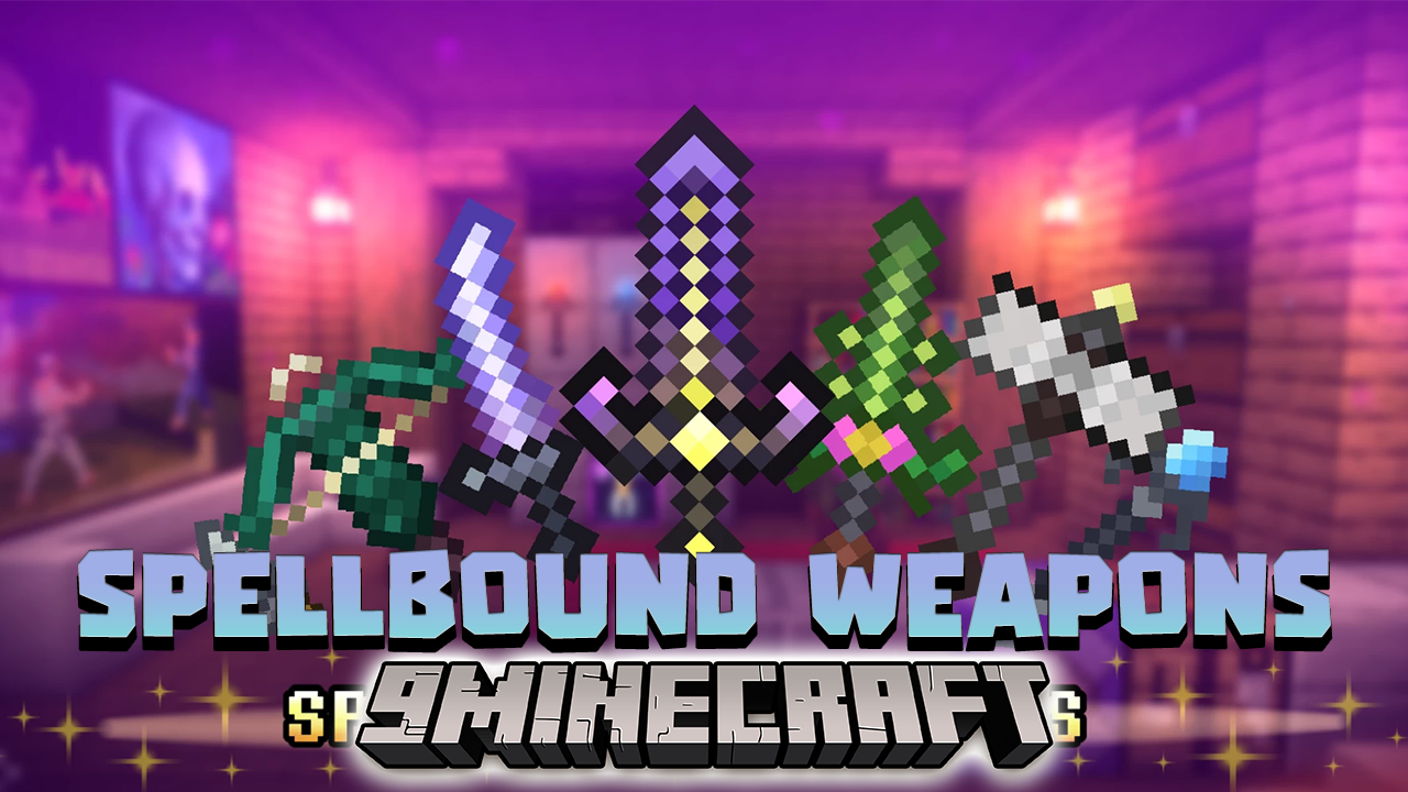 Spellbound Weapons Data Pack (1.19.4, 1.19.2) - More Weapons! 1