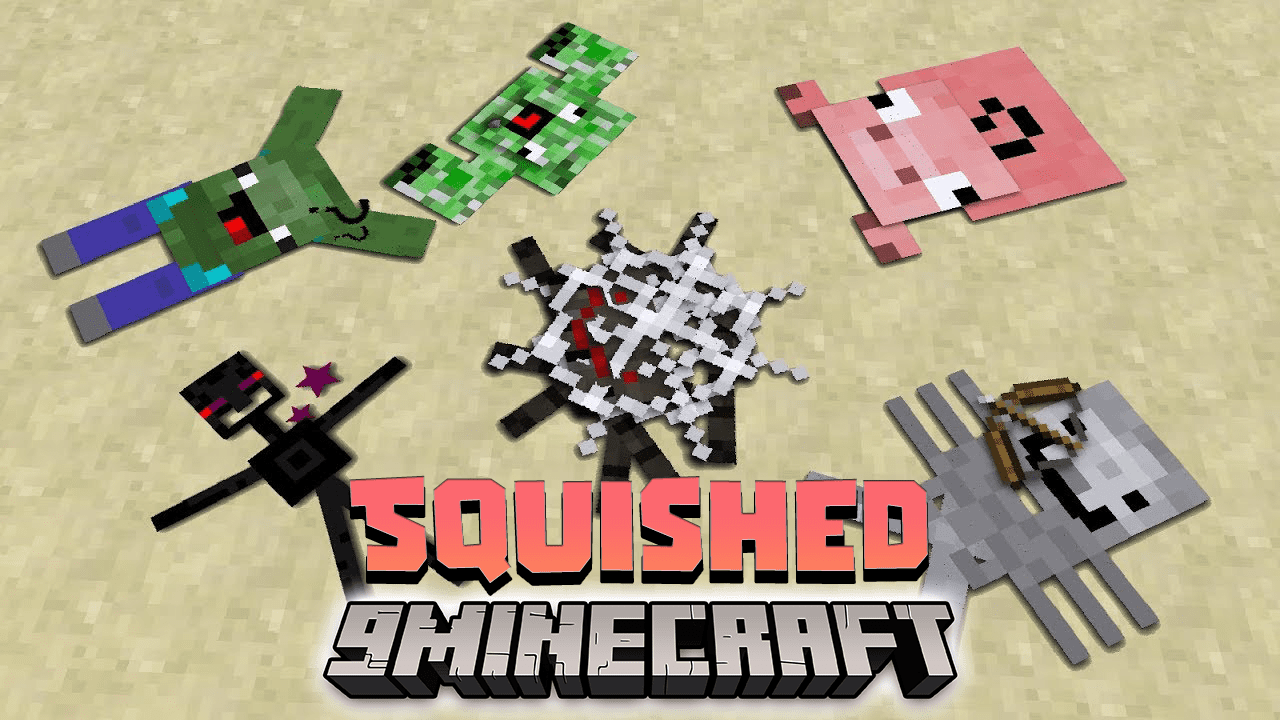 Squished Data Pack (1.19.4, 1.19.2) - Squish Any Mobs! 1