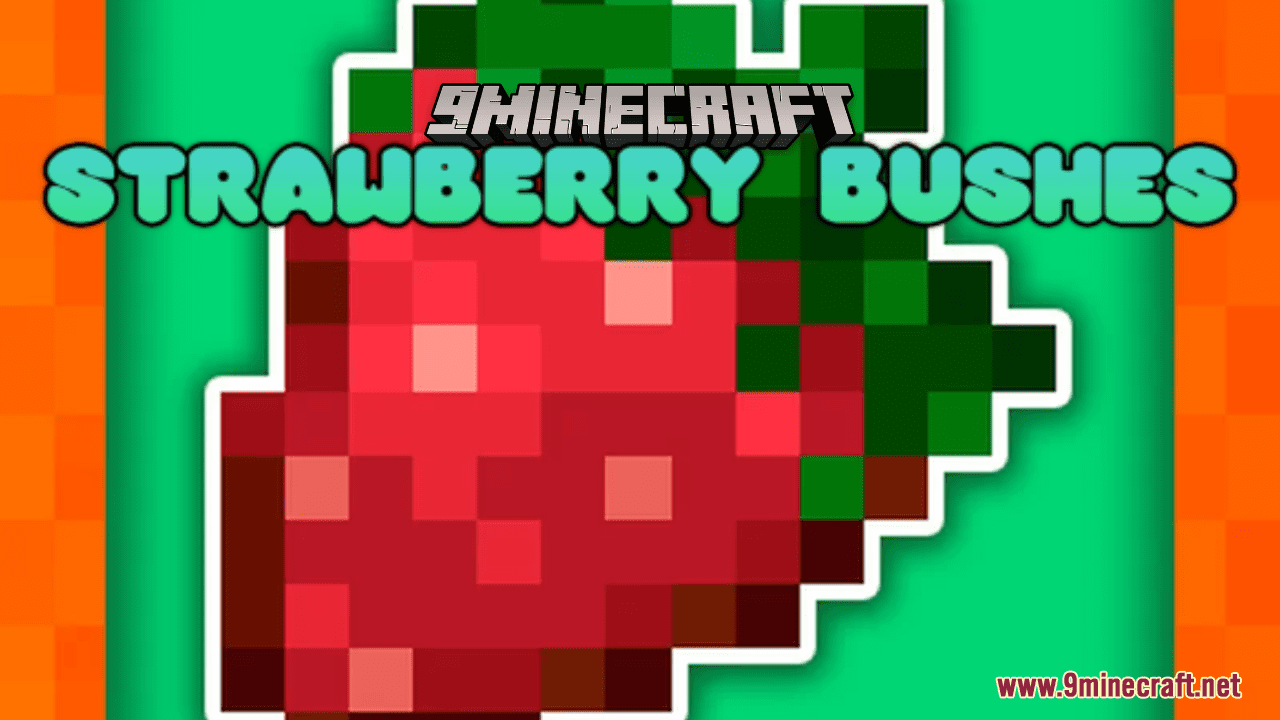 Strawberry Bushes Resource Pack (1.20.6, 1.20.1) - Texture Pack 1