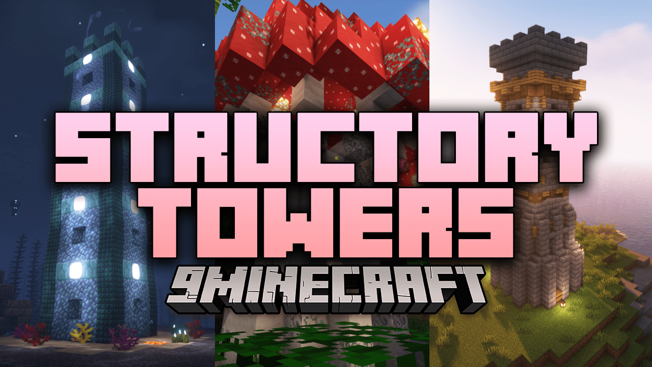 Structory Towers Mod (1.20.4, 1.19.4) - Brings Biome-Themed Towers 1