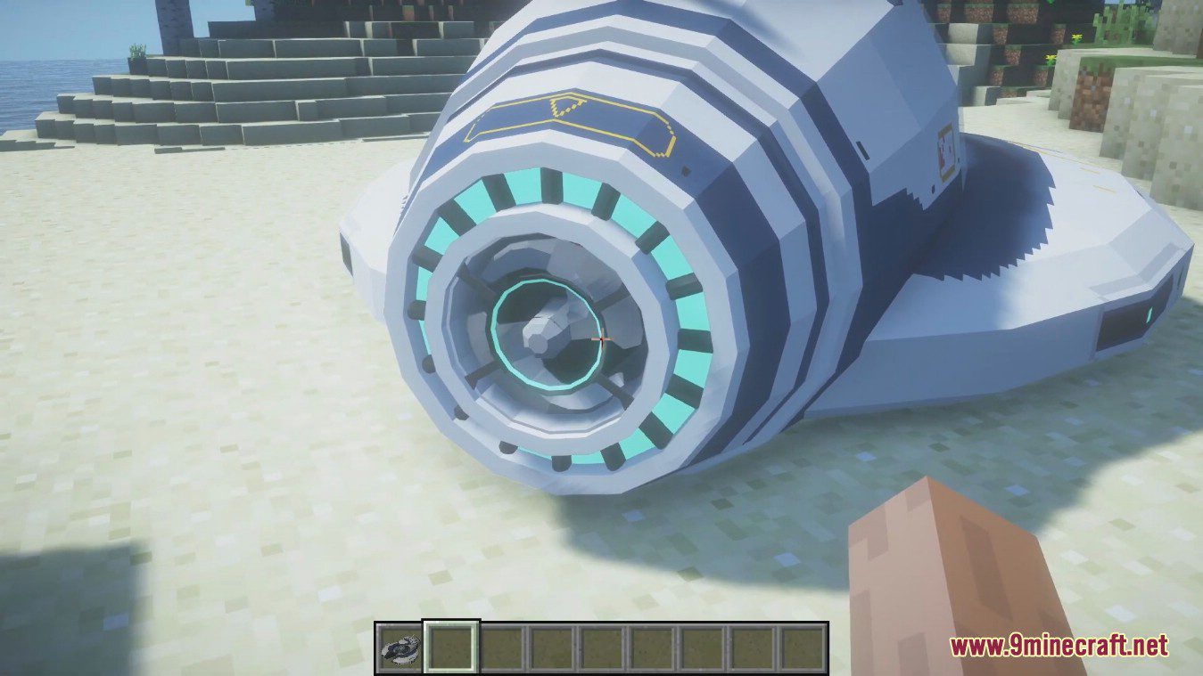 SubCraftica Mod (1.12.2) - Subnautica Submarine for Minecraft 6