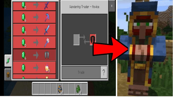 Super OP Trading All Mobs Addon (1.19) - MCPE/Bedrock Mod 2