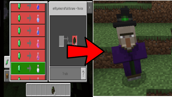 Super OP Trading All Mobs Addon (1.19) - MCPE/Bedrock Mod 8