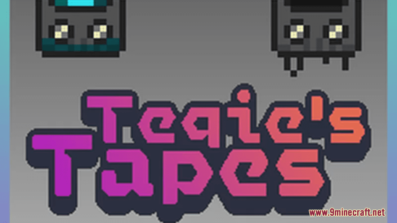 Teqie's Tapes Resource Pack (1.20.6, 1.20.1) - Texture Pack 1