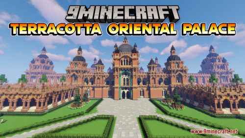 Terracotta Oriental Palace Map (1.21.1, 1.20.1) – Fancy Castle With Garden Thumbnail