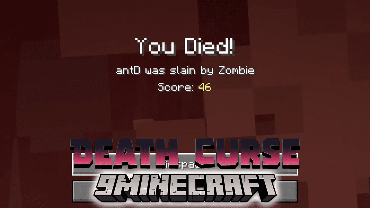 The Death Curse Data Pack (1.19.4, 1.19.2) - Don't Die Again! 1