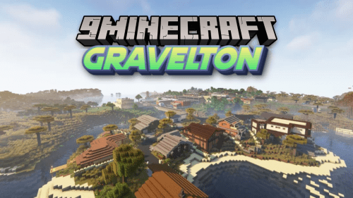 The Town Of Gravelton Map (1.21.1, 1.20.1) – A Quiet Town Beside The Sea Thumbnail