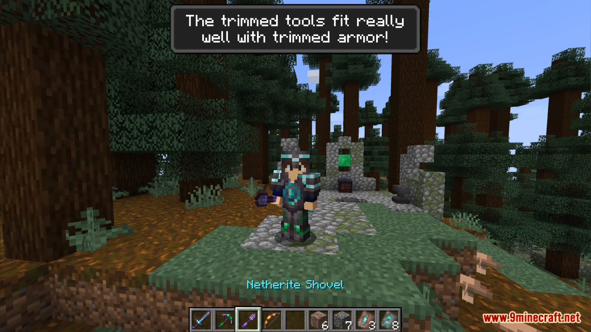 Tool Trims Data Pack (1.21, 1.20.1) - Beautiful Tools! 9