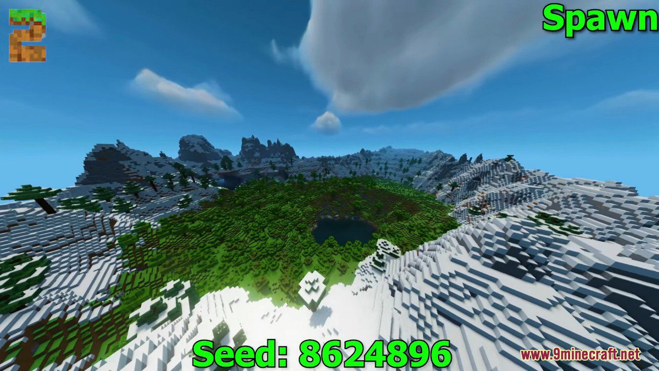 Top 11 Beautiful Seeds Minecraft 1.19.4, 1.19.2 – Bedrock Edition/Java 25