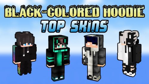 Top 15 Black-Colored Hoodie Skins For Minecraft In 2023 Thumbnail