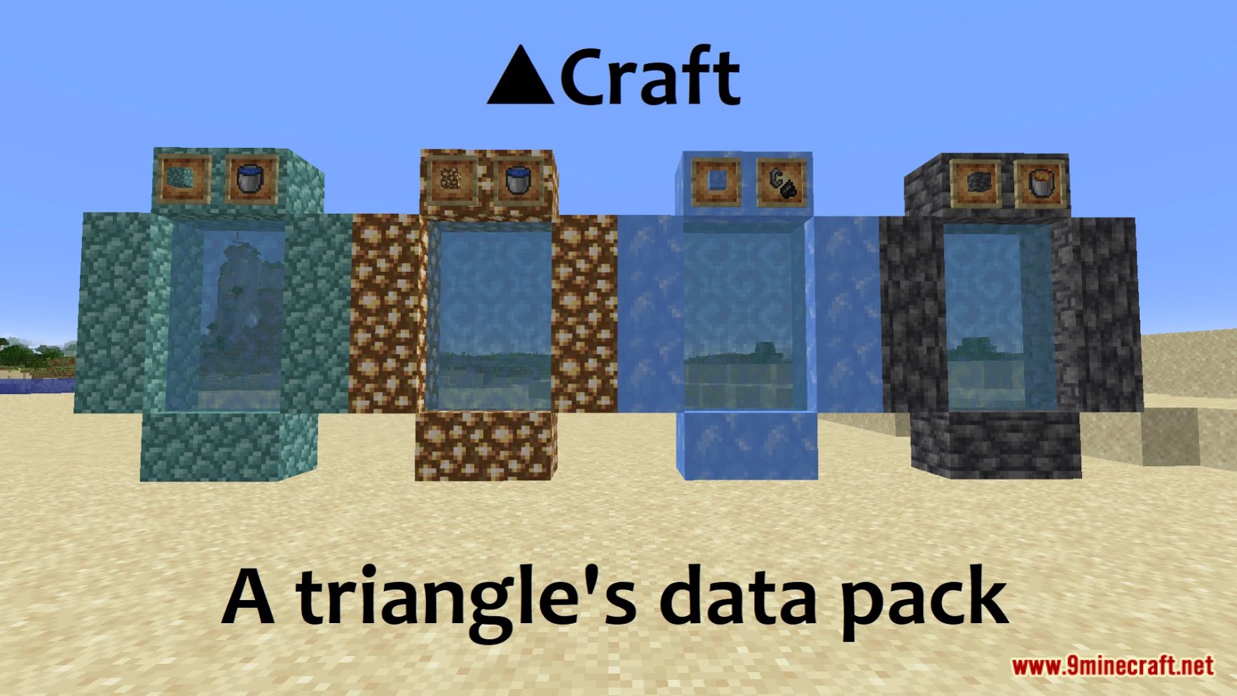 Triangle Craft Data Pack (1.19.4, 1.19.2) - New Materials! 2
