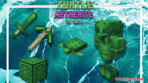 Turtle Netherite Resource Pack (1.20.6, 1.20.1) – Texture Pack Thumbnail