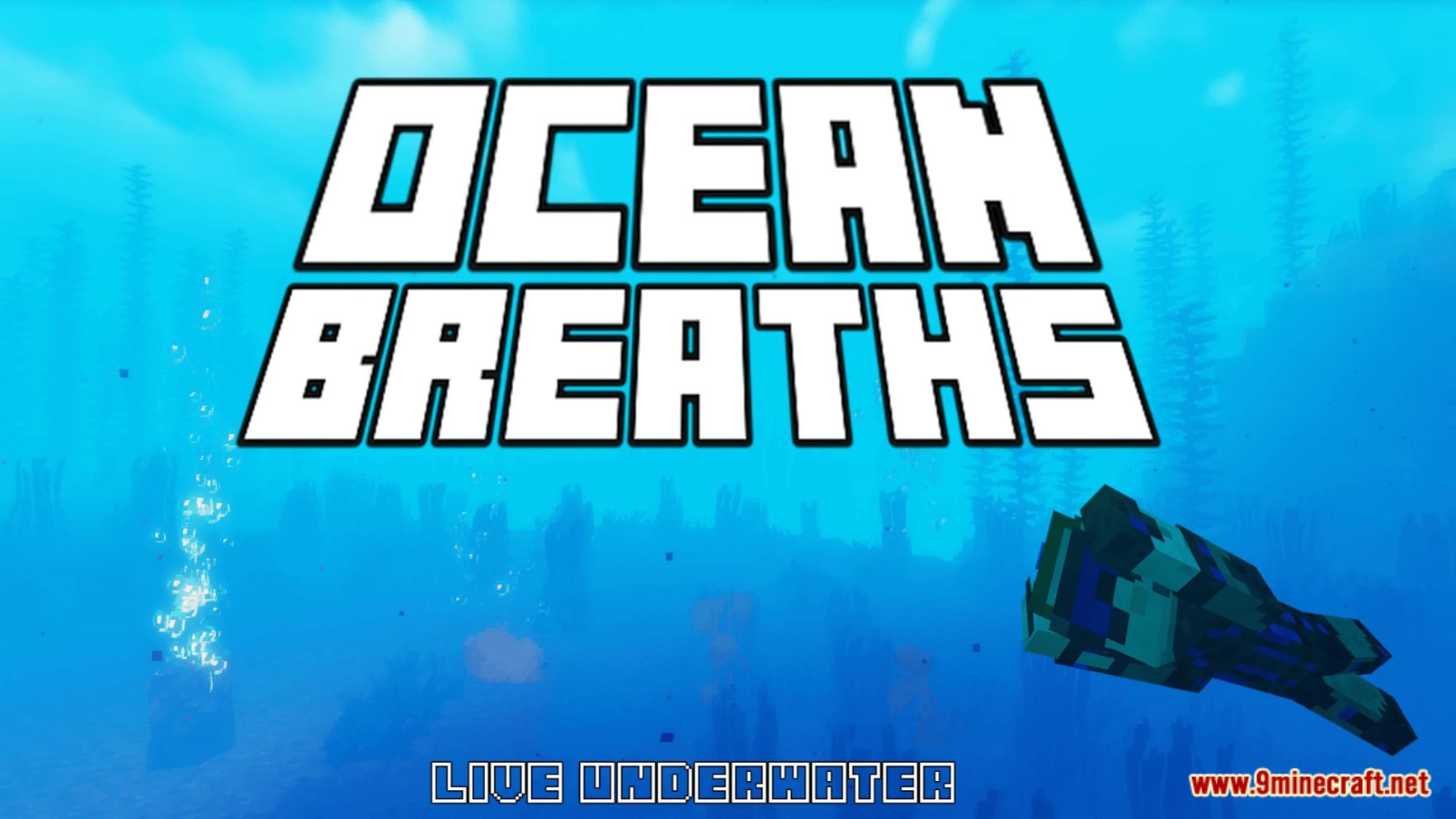 Underwater Breathe Data Pack (1.19.4, 1.19.2) - Live Underwater! 2