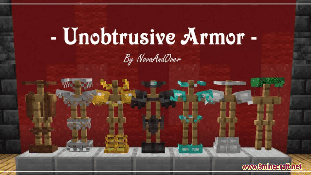 Unobtrusive Armor Resource Pack (1.20.4, 1.19.4) - Texture Pack 1