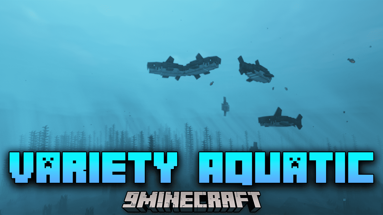 Variety Aquatic Mod (1.20, 1.19.4) - Interesting Things In The Ocean 1
