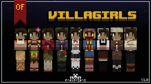 Villagirls Texture Pack (1.19) – Java/Bedrock Thumbnail