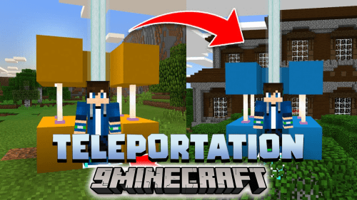 Warp Data Pack (1.19.4, 1.19.2) – Teleportation! Thumbnail