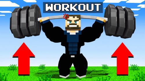 We Go Gym Mod (1.19.2) – Fitness in Minecraft Thumbnail