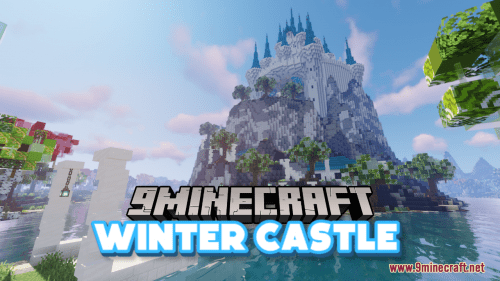 Winter Castle Map (1.21.1, 1.20.1) – Frozen Kingdom Of Your Own Thumbnail