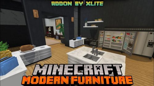 Furniture o’ Modern Addon (1.20, 1.19) – Functional Furniture & Decorative Blocks Mod Thumbnail