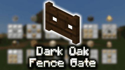 Dark Oak Fence Gate – Wiki Guide Thumbnail