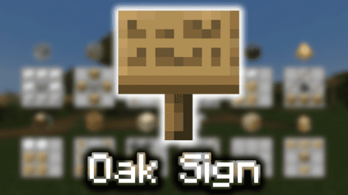 Oak Sign – Wiki Guide Thumbnail