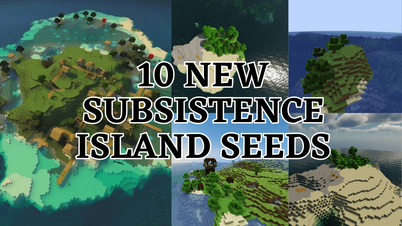 10 New Subsistence Island Seeds For Minecraft (1.19.4, 1.19.2) - Java Edition 1