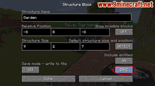 Structure Block - Wiki Guide 9