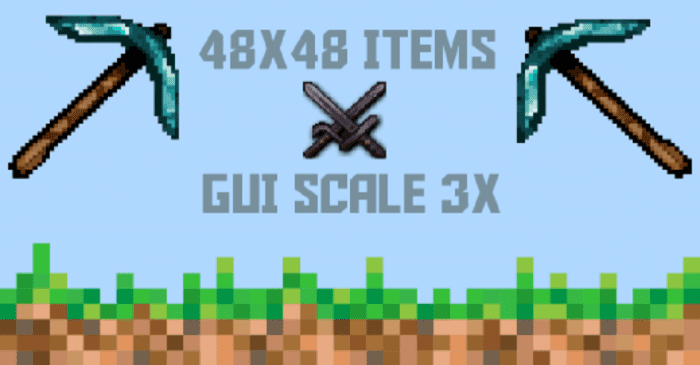 48x48 Items Texture Pack (1.19) - GUI Scale 3x 1