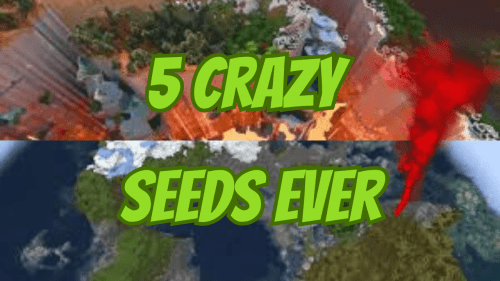5 Crazy Seeds Ever For Minecraft (1.19.4, 1.19.2) – Java/Bedrock Ediotion Thumbnail