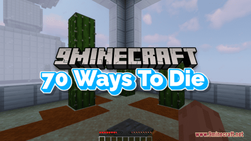 70 Ways To Die Map (1.21.1, 1.20.1) – Newly Improved Challenges Thumbnail