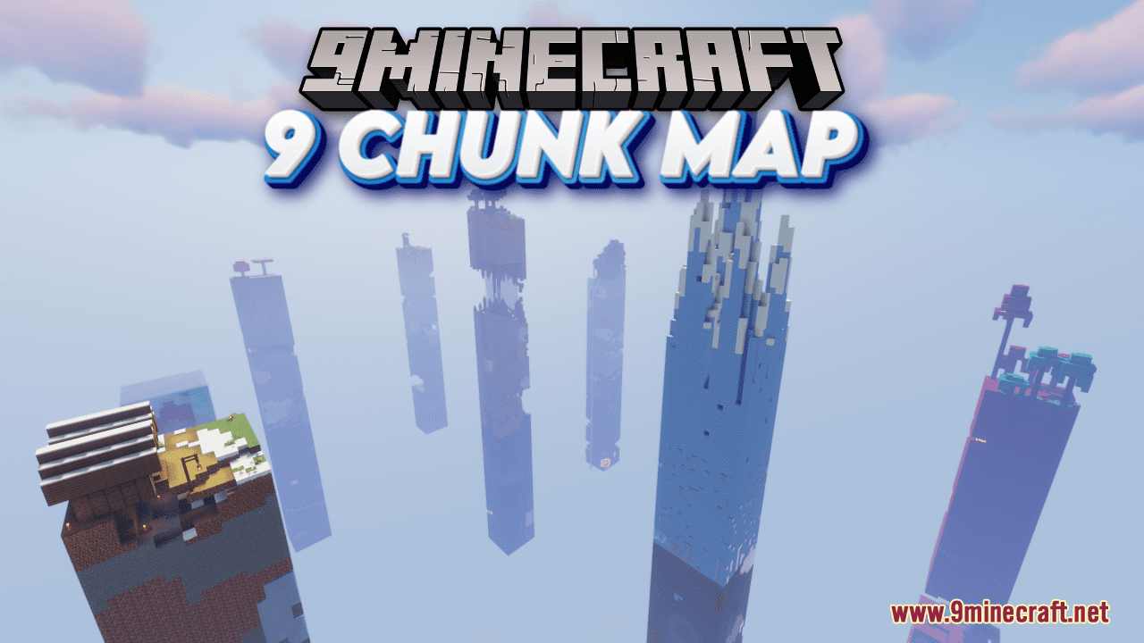 9 Chunk Map (1.20.1, 1.19.4) - Survival Challenge 1