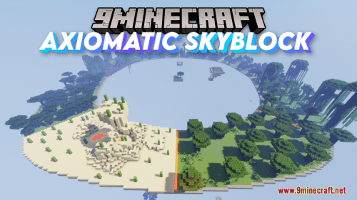 Axiomatic Skyblock Map (1.21.1, 1.20.1) – Not A Normal SkyBlock Thumbnail