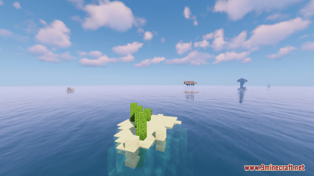 Acid Island Map (1.21.1, 1.20.1) - Don't Touch the Water! 6