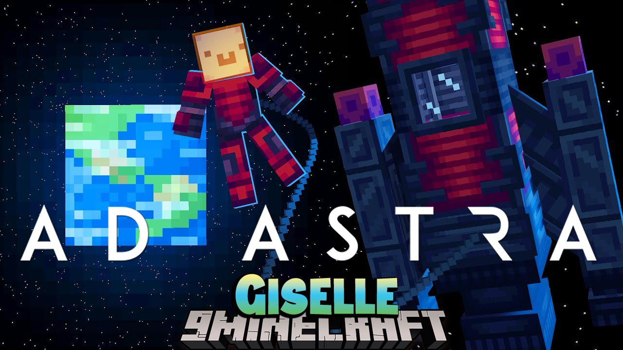 Ad Astra Giselle Mod (1.20.4, 1.19.4) - Addon for Ad Astra Mod 1