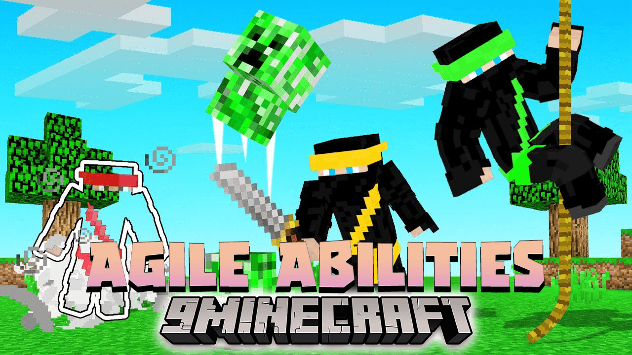 Agile Abilities Data Pack (1.20.2, 1.19.4) - Become A Ninja! 1