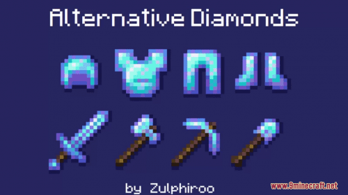 Alternative Diamonds Resource Pack (1.20.6, 1.20.1) – Texture Pack Thumbnail