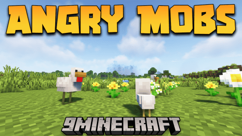 Angry Mobs Mod (1.20.6, 1.20.1) – Add Different Tweaks To Mobs Thumbnail