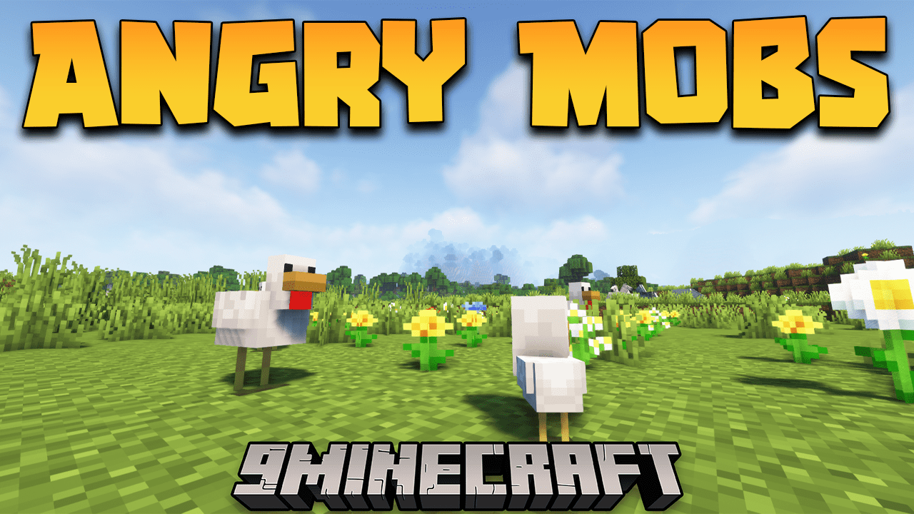 Angry Mobs Mod (1.19.2, 1.18.2) - Add Different Tweaks To Mobs 1