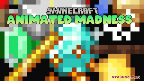 Animated Madness Resource Pack (1.20.6, 1.20.1) – Texture Pack Thumbnail