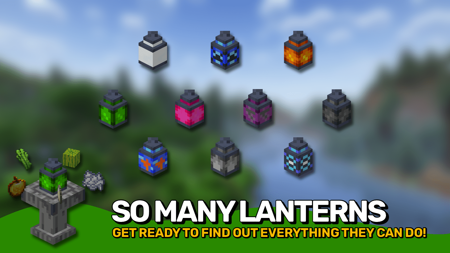 Arcane Lanterns Mod (1.20.4, 1.19.4) - The Power of Light 2