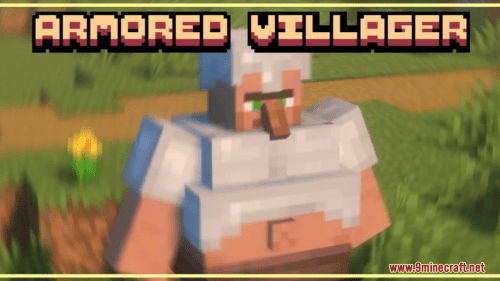 Armored Villager Resource Pack (1.20.6, 1.20.1) – Texture Pack Thumbnail