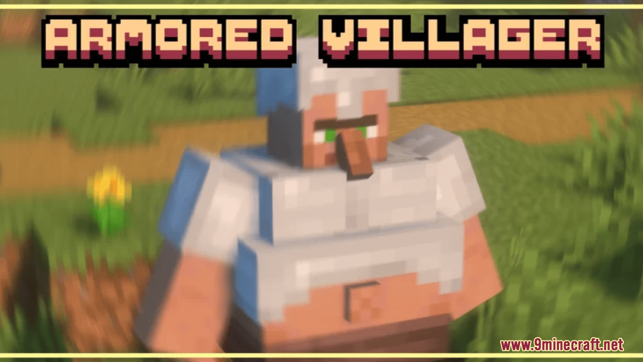 Armored Villager Resource Pack (1.20.4, 1.19.4) - Texture Pack 1