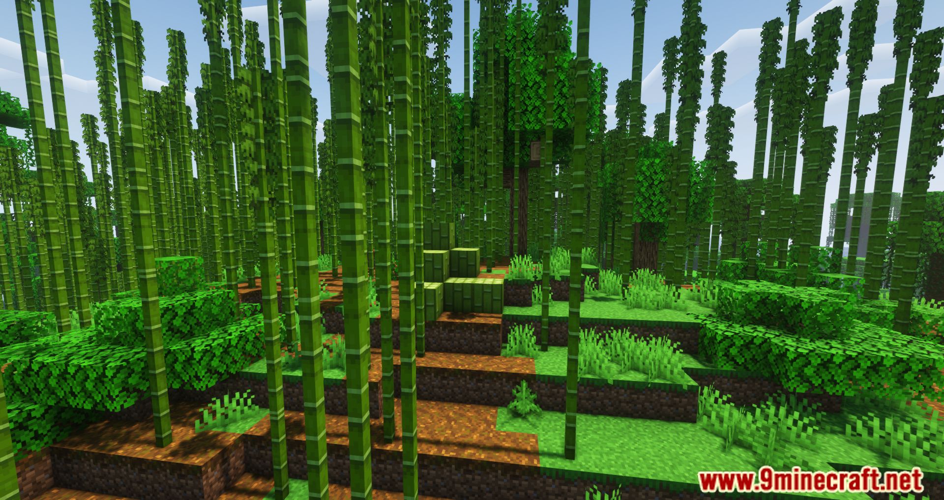 Bamboo Tweaks Mod (1.16.5, 1.15.2) - Green Everywhere 3